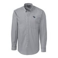 thumbnail image 2 of Men's Cutter & Buck Charcoal Tennessee Titans Big & Tall Easy Care Stretch Gingham Long Sleeve Button-Down Dress Shirt, 2 of 3