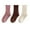 3Pairs-B, variant on SwiftWear 3-5 Pairs Girls Socks Toddler Ruffle Socks Casual Cute Frilly Dress Socks Baby Fall Winter Cotton Socks Solid Crew Socks