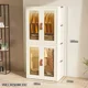 thumbnail image 1 of Gabinete de almacenamiento plegable para ropa, armarios, aperitivos para el hogar, contenedor organizador de plástico, gabinete de pie para sala de estar de bebé, 1 of 4