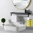 thumbnail image 4 of Bathroom Products Wash Cups Rack Toothbrush Holder with Gargle Cup for Couples Wall Mounted Storage Organizer for Toothbrushes and Toothpaste in Modern Design, 4 of 6