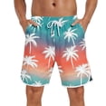 thumbnail image 2 of Yaoyar Mens Swim Trunks with Mesh Liner Quick Dry Bathing Suits Beach Vacation Swimsuit Board Shorts, 2 of 7