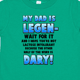 thumbnail image 4 of Inktastic Legendary Dad Boys or Girls Toddler T-Shirt, 4 of 5