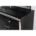 thumbnail image 4 of Furniture of America Rachel Contemporary Solid Wood 9-Drawer Dresser in Black, 4 of 7