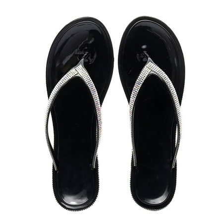 

Womens Summer Flip-Flops Shoes Colored Diamond Craft Edge Diamond Slippers Summer Open Toe Slide Sandals Comfortable Flats Flip-Flops Sandal Casual Platforms Wedge Sandals Heeled Sandals A1292