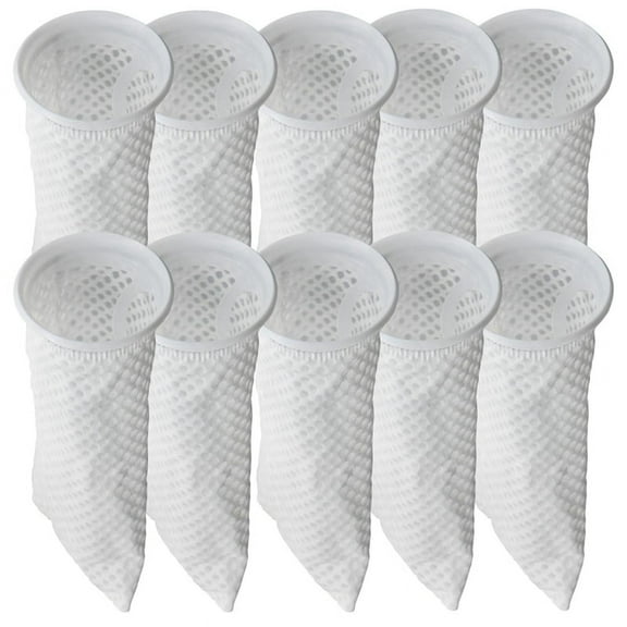 10PCS Premium 4-Inch Ring Filter Socks for Aquariums