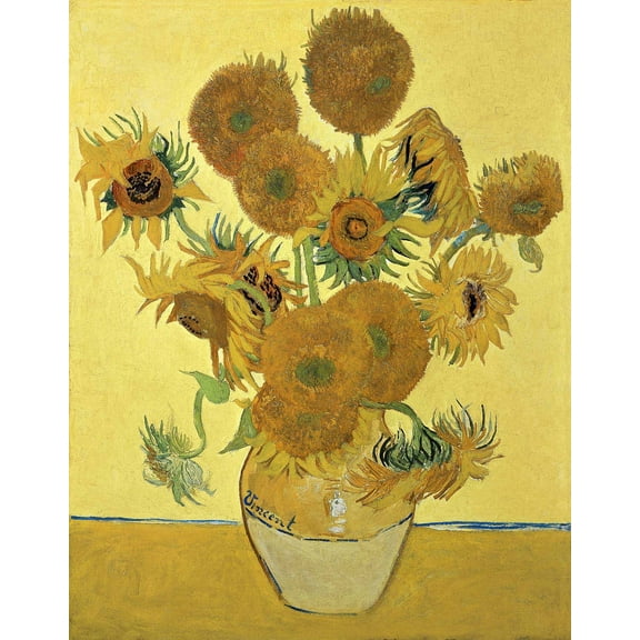 van Gogh "Sunflowers" (1888) Glossy Poster