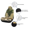 thumbnail image 6 of Sikiie Vintage Garlic Bread Illustration Car Seat Covers 2PCs Front Car Seat Covers Universal fit for Most Cars SUVs and Trucks-2 PCS, 6 of 9