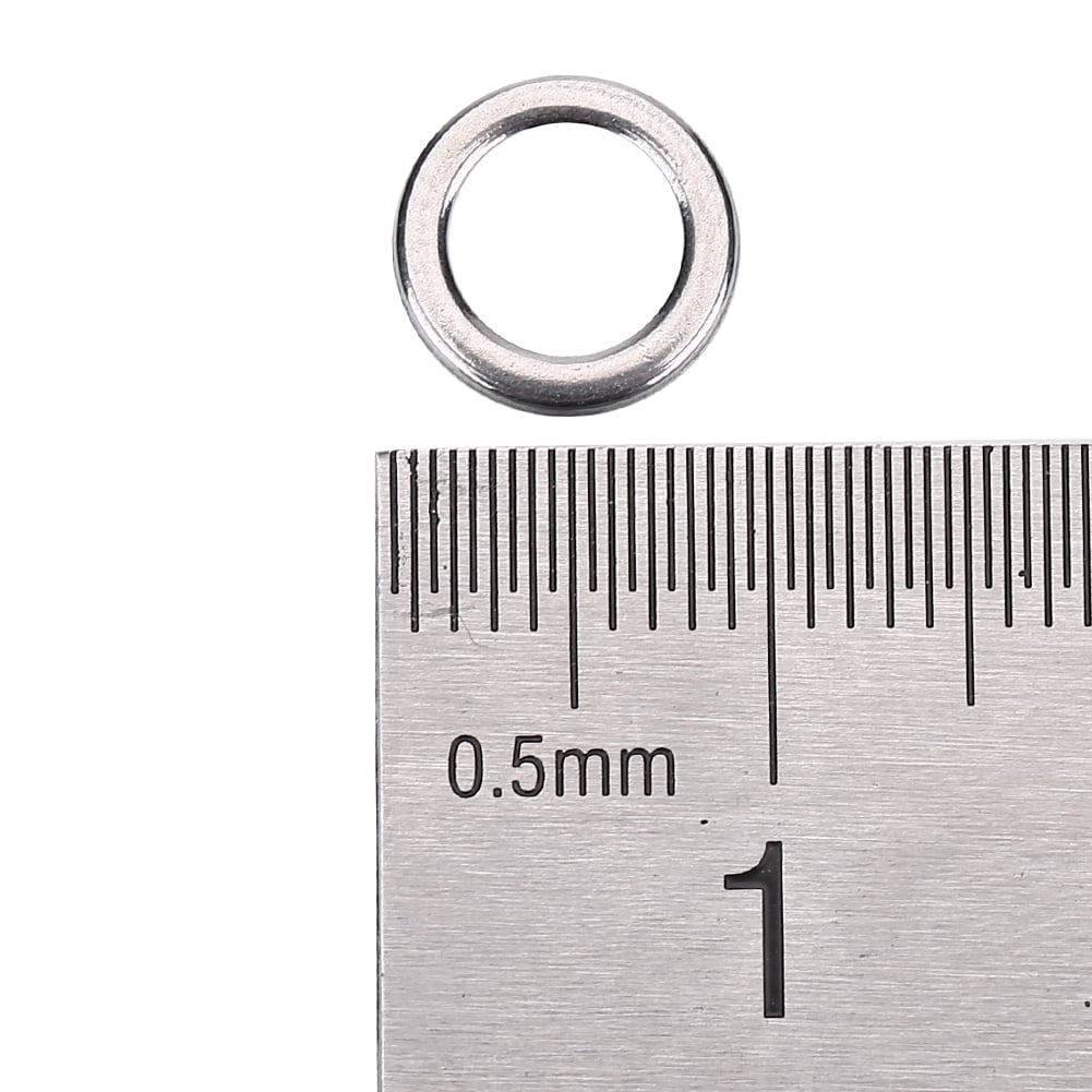 Anneaux de jonction acier inoxydable 10mm x 1,2mm