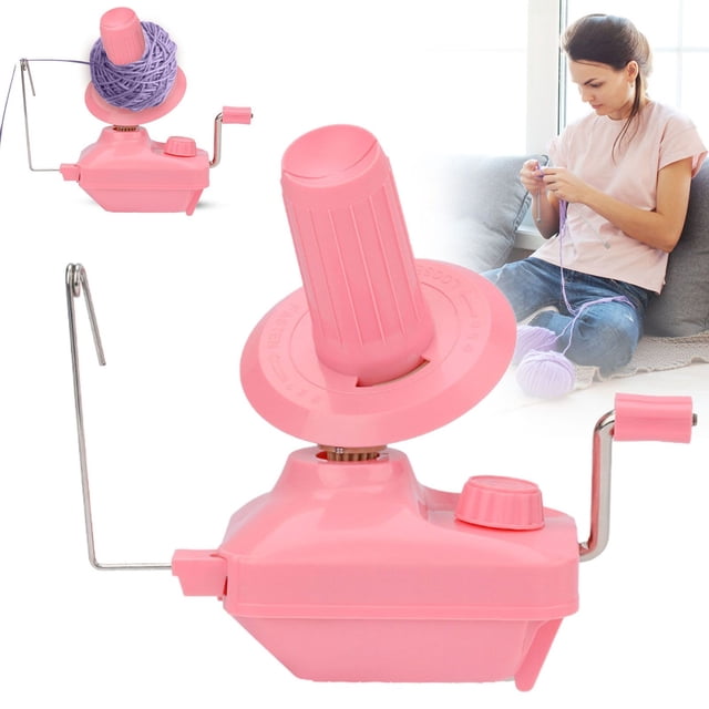 Cqxid DIY Knitting DIY Under $15 Yarn Yarn Wool String Cake Hand Operated Winding Wool Machine For Yarn Tabletop Clamp Yarn Cake