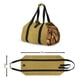 thumbnail image 4 of Bolsa de transporte de troncos resistente portátil para acampar libre soporte de leña almacenamiento chimenea accesorios de estufa BLESIY Estante portador de leña, 4 of 8