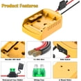 thumbnail image 3 of Power Wheels Adapter for Dewalt 20V Battery Adapter Power Wheels Battery Conversion Kit with Switch, Fuse & Wire Terminals, 12AWG Wire, Power Connector for DIY Ride On Truck, RC Car Toys and Robotics, 3 of 7