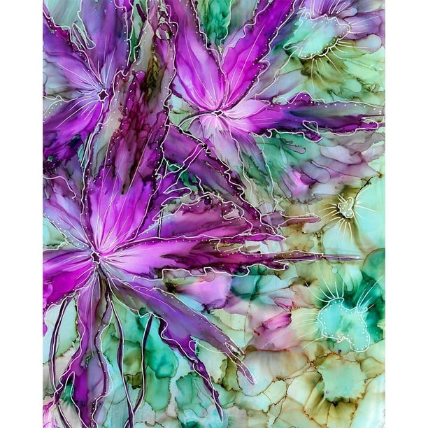 Pintura de diamante (DB6937) Ilustración de tinta de color DIY Rhinestone cuadrado 45x60cm FLhrweasw Nuevo