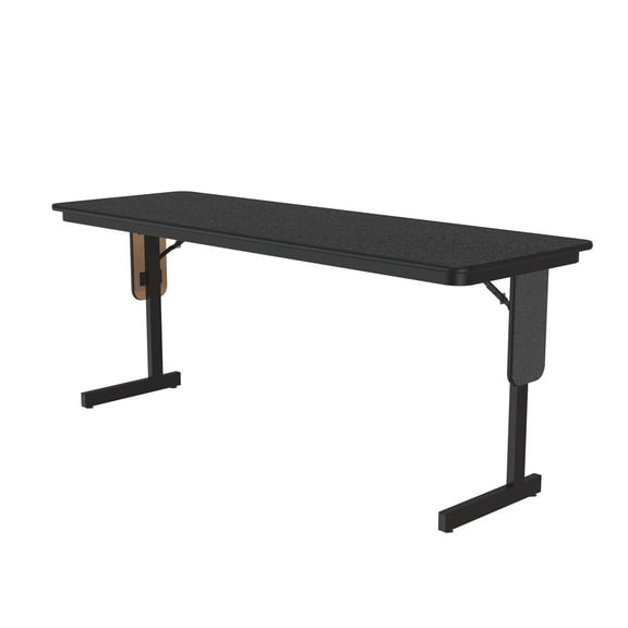 Correll Commercial Laminate 24" x 72" Folding Panel Leg Seminar Table - SP2472TF
