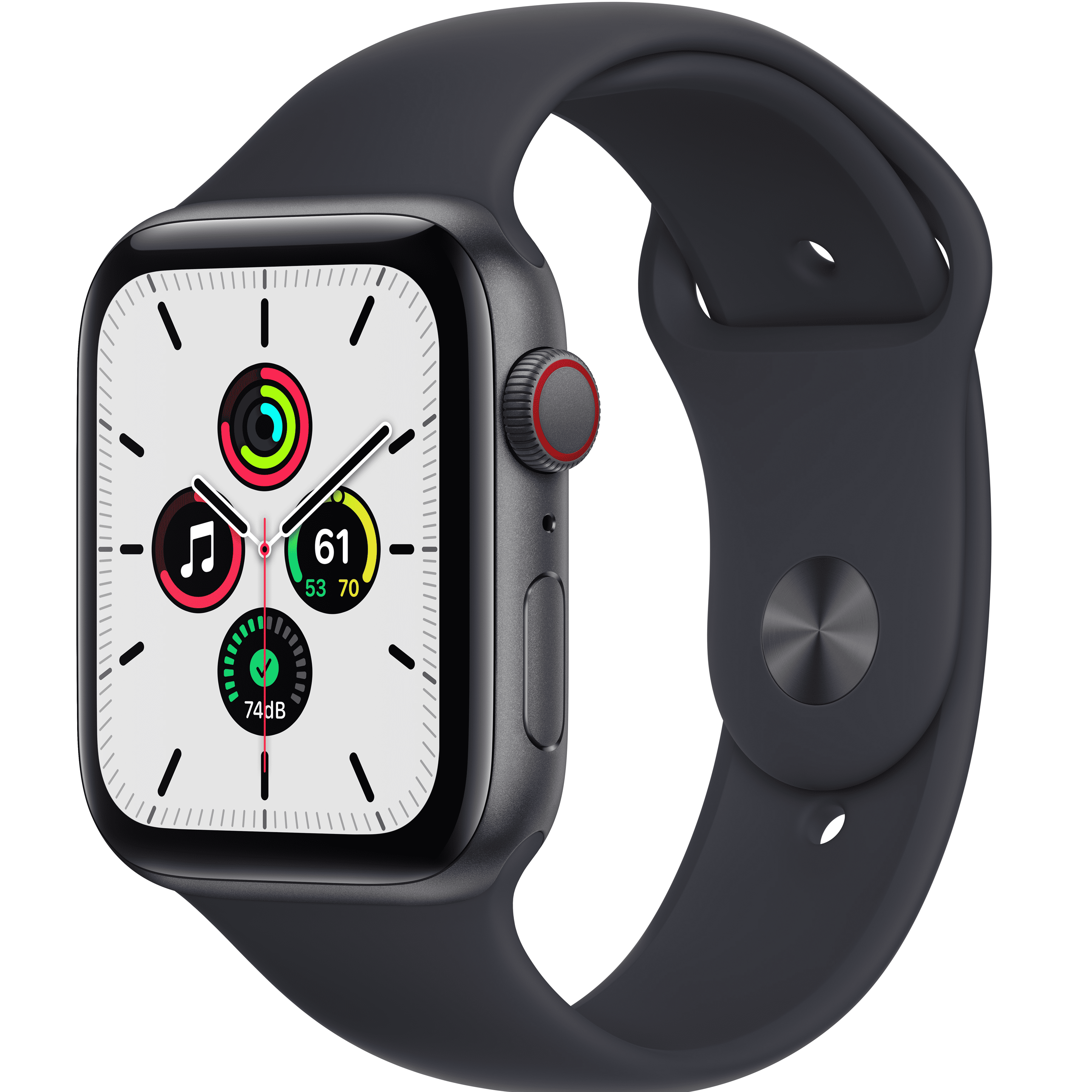 Apple Watch SE (1st Gen) GPS + Cellular 44mm Space Gray Aluminum