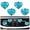 Lake Blue, variant on 4PCS Heart-Shaped Car Vent Clips with Rhinestone,Bling Air Vent Clips Car Decorations,Premium Shiny Car Clips for Vents CCar Accessories Interior for Cars,Trucks,SUVs (Pink)