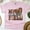 Light Pink, variant on My Heart Is on That Field Shirt | Football Mom Game Day Graphic Tee, White, Size S