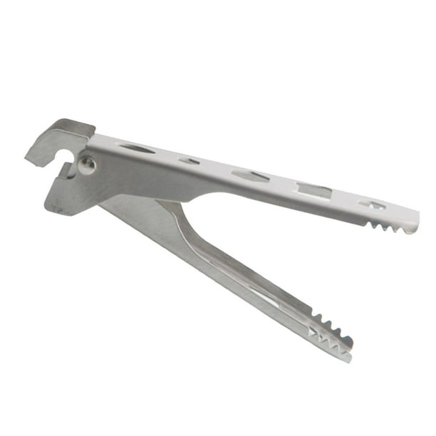 Pinza de agarre para , pinzas para platos, pinzas para sartenes de utensilios de cocina, accesorios para exteriores, soporte de mango caliente de BLESIY Pinza de agarre para sartenes