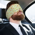 thumbnail image 5 of Gaeub Tree Palms Lemon Printed Sleep Mask for Men Women,Eye Mask for Sleeping,Large Eye Covers with Adjustable Velcro,Light Blocking Sleeping Mask for Travel Yoga Nap, 5 of 7