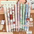 thumbnail image 2 of Bolígrafo de Gel borrable, 6 piezas, Kawaii, papelería japonesa y coreana, útiles escolares de regreso a la escuela, accesorios de oficina, 2 of 4
