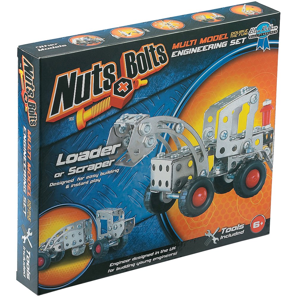 Nuts+Bolts Multi Model Engineering Set Loader or Scraper