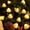 Warm White, variant on Rirool Mushroom Solar Lights, 12 LED Colorful Solar Garden Lights with 8 Modes, Waterproof Outdoor Pathway Landscape Lights, Solar Powered Yard Patio Decor