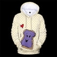 thumbnail image 3 of Sudadera con capucha con estampado 3D de pareja feliz día de San Valentín para hombres y niños, sudaderas con capucha de moda Streettear, ropa para amantes de Harajuku, sudadera con capucha, 3 of 5