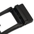 thumbnail image 3 of Esquirla Men's Solid Alloy Buckle Ratchet Leather Buckle Replacement Polished Business 2, 3 of 3