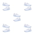 thumbnail image 2 of Sonducket Zapatillas planas de malla para mujer, zapatos ostentosos, zapatillas deportivas informales con diamantes de imitación, zapatillas Type2 NO2, 2 of 6