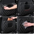 thumbnail image 4 of 2piece antikick pad car seat backrest, for Peugeot 3008 II , waterproof front seat backrest antikick pad, 4 of 5