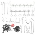 thumbnail image 4 of HOMEMAXS  Peg Board Accessory Kit Pegboard Tool Organizer Hooks Boards, 4 of 8