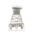 thumbnail image 4 of Tremolo Vibrato Electric Guitar Bridge Tailpiece Tailpiece 83 X 77.5 X 52mm (Chrome), 4 of 6