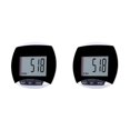 thumbnail image 1 of Advancent Contador de pasos electrónico para caminar con pantalla LCD Contador de calorías Podómetro digital Equipos a prueba de agua Azul Type2 NO2, 1 of 6