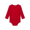 thumbnail image 3 of Garanimals Baby Girl Holiday Neck Trim Thermal Bodysuit, Sizes 0-24 Months, 3 of 3