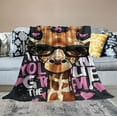 thumbnail image 2 of Nawypu Giraffe Blanket Super Cozy Soft Giraffe Animal Stuff Decor Throw Blanket for Women Warm Plush Fluffy Just a Girl Who Loves Giraffes Lightweight Flannel Gifts Blankets for Kids Adults, 2 of 6