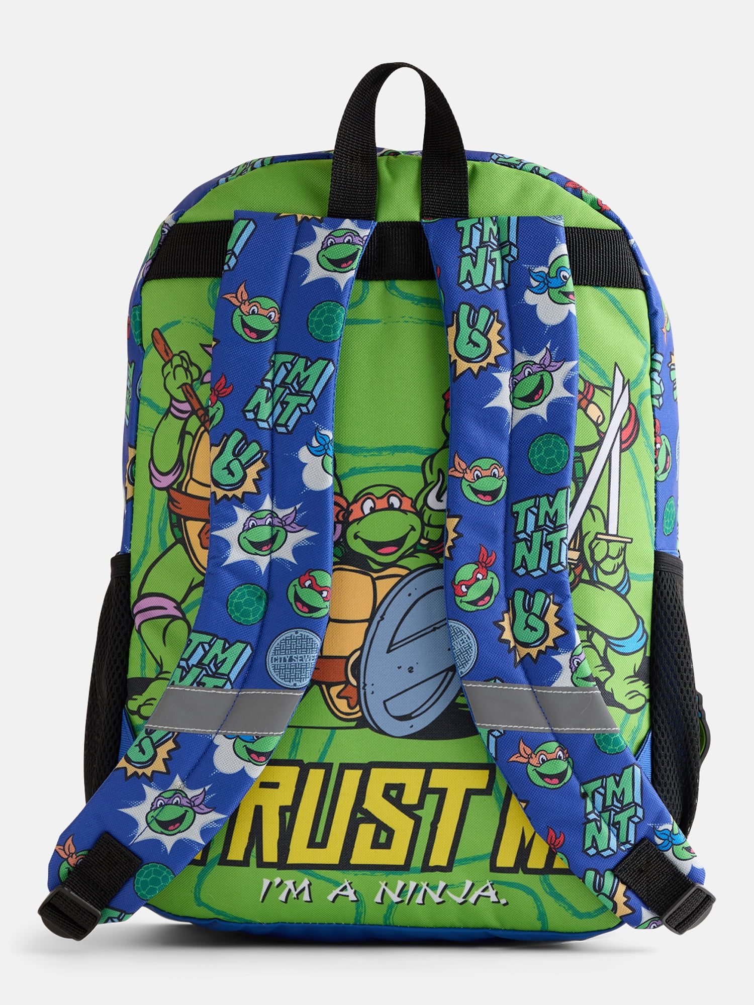 Nickelodeon Teenage Mutant Ninja Turtles Boys Backpack Set with Lunch Bag, 6 Piece