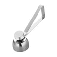 thumbnail image 3 of Abridor de cáscaras de huevo Separador de cáscaras de huevo Manual de uso conveniente Huevo creativo a prueba de óxido Plata, 3 of 9