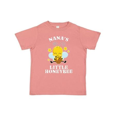 

Inktastic Cute Bee Nana s Little Honeybee with Stars Gift Toddler Boy or Toddler Girl T-Shirt