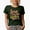 Military Green, variant on Love and Lipstick Text with Pastel Colors, Beauty Themed Merch Gift for Makeup Artist or Lovers, Cosmetologists & Beauticians, Black T-Shirt, 3XL