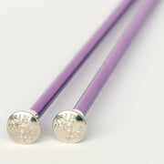 Boye Anodized Aluminum Knitting Needles, 10 inch, US Sizes 6,7,8
