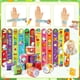 thumbnail image 5 of Pulseras Slap JuneBrushs Back to School, 56 unidades, para niños, 5 of 7