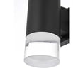 thumbnail image 4 of Elegant Lighting Jase 5" Outdoor Wall Sconce in Black, 4 of 8