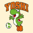 thumbnail image 2 of Mens Nintendo Collegiate Yoshi Set T Shirt, 2 of 5