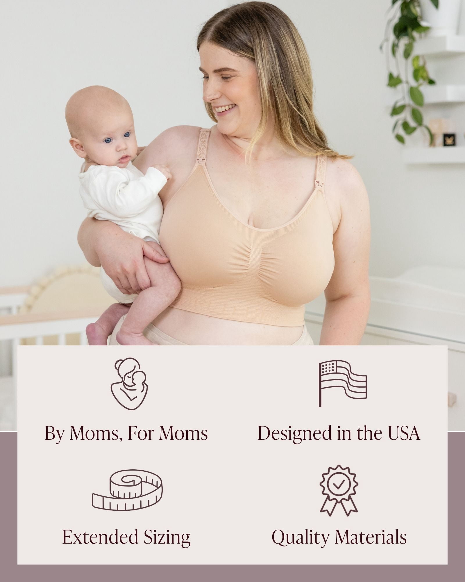 Kindred Bravely Maternity Sublime Hands Free Pumping & Nursing Bra, sizes XS-2X, S-3X Busty