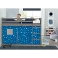 thumbnail image 3 of Delta Children Loft Bed Tent - Curtain Set for Twin Loft Bed (Bed Sold Separately), Blue Stars, 3 of 11