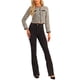 thumbnail image 2 of CHAQUETA DE TWEED DE MANGA LARGA CON CIERRE FRONTAL DE BOTONES Y CUELLO REDONDO PARA MUJERES INSPIRADA EN CHIC TALLA XL COLOR ALBARICOQUE, 2 of 6
