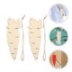 thumbnail image 4 of Easter Wooden Crafts Carrot Cutouts for DIY 8Pcs Creative Painting Set, 4 of 5