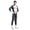 Black, variant on Halloween Wolf Cosplay Costume,Werewolf Full Bodysuit with Tail,Men's Animal Muscle Jumpsuit Catsuit Costume