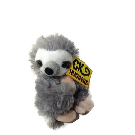 Wild Republic CK Huggers Sloth Stuffed Animal 5" - Walmart.com
