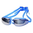 thumbnail image 1 of Gafas De Natación Para Adultos, Gafas De Agua Para Snorkel En Interiores, Piscina, Azul, 1 of 8