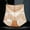 Orange, variant on uublik Lace Cheeky Panties for Women High Waist Breathable Briefs Soft Underpants Ladies Stretch Panties Womens Lace Underwear Blue